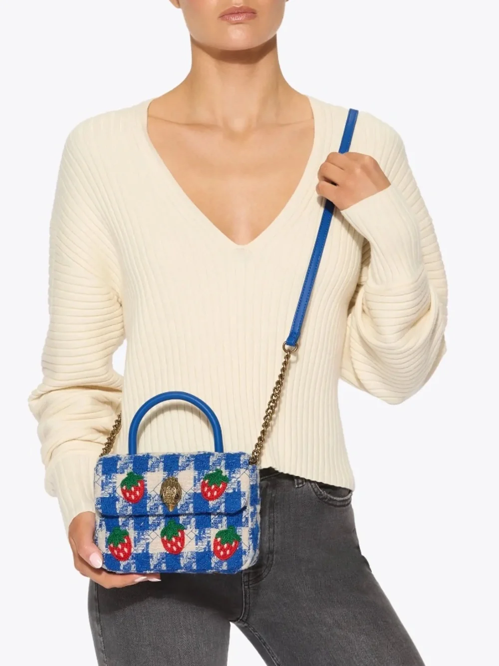Kurt Geiger London Mini Handle Kensington Bag